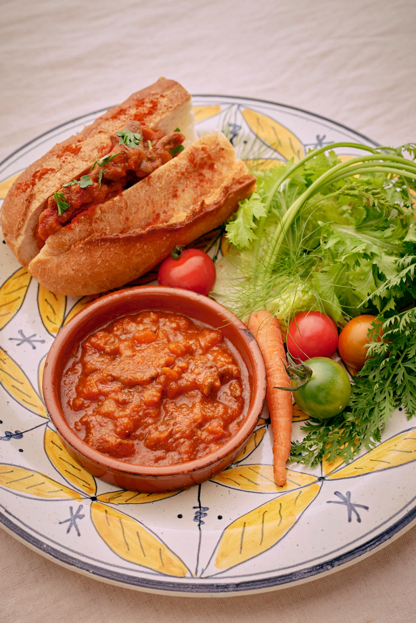 五島牛モツのトマト煮込み